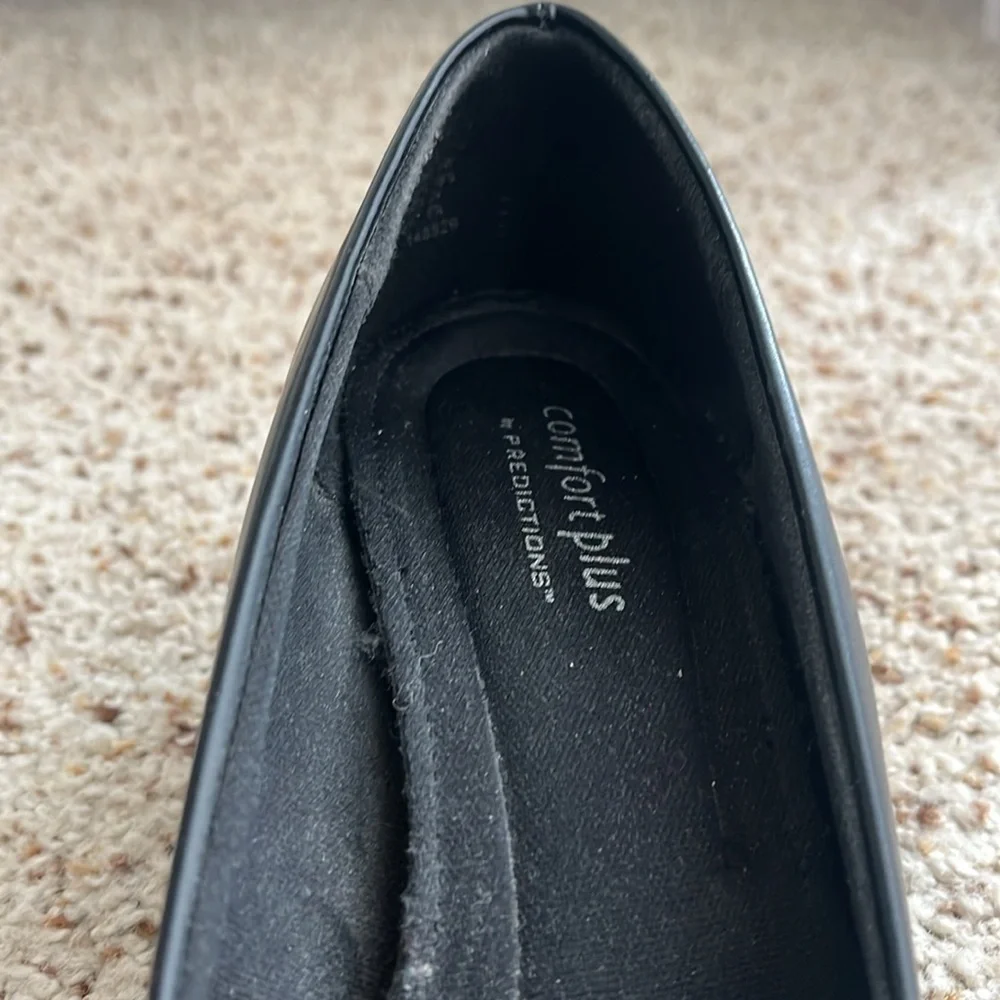 predictions black comfort plus low heels